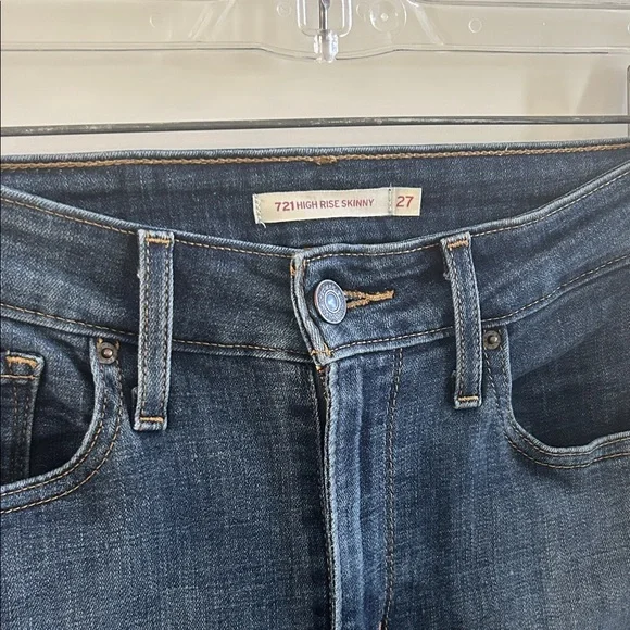 Levi's 721 high rise Skinny Jeans - Picture 2 of 5